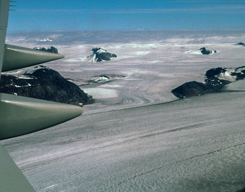 coming in to Narsarsuaq